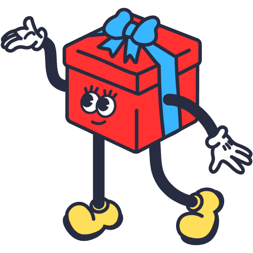 gift cartoon